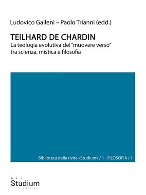 cover image of Teilhard de Chardin